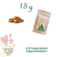 Standbodenbeutel Mini, Kraftpapier, Inhalt 15 g