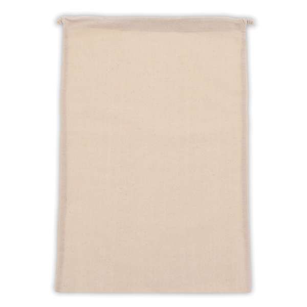 Zuziehbeutel OEKO-TEX® Baumwolle 140g/m² 30x45cm