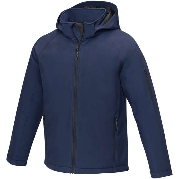 Notus wattierte Softshell Herrenjacke