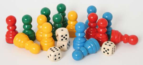 Spielfiguren-Set Ludo