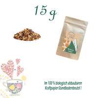 Standbodenbeutel Mini, Kraftpapier, Inhalt 15 g