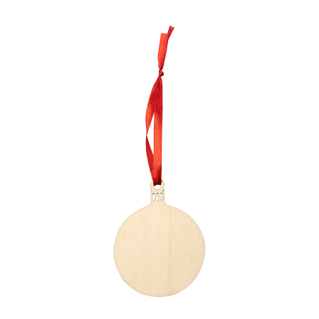 JINGLE Weihnachtsdekorationen aus Holz, Ball