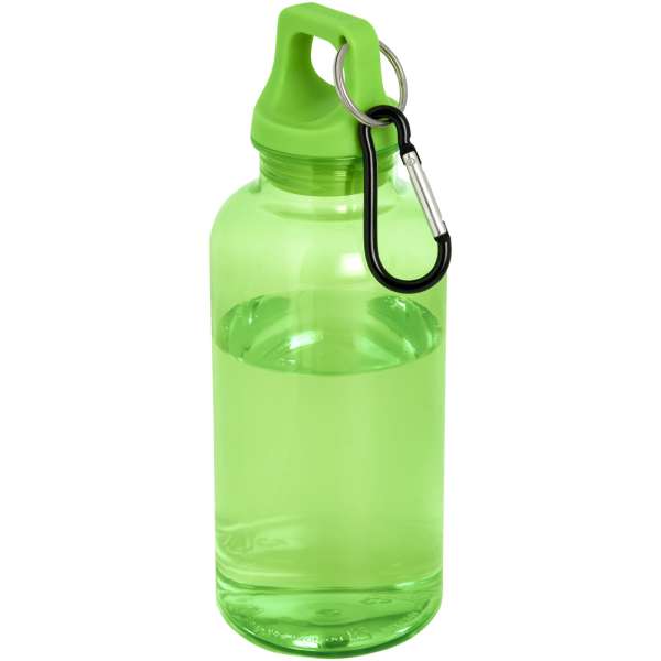 Oregon 400 ml RCS-zertifizierte Trinkflasche aus recyceltem Kunststoff mit Karabiner