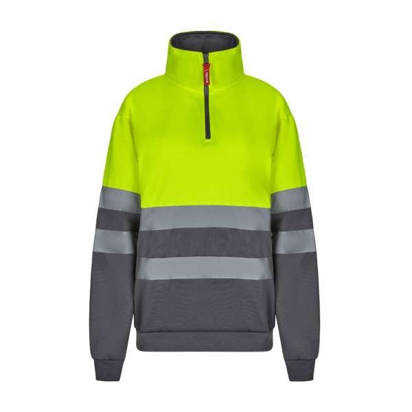 VL THOR Zweifarbiges Sweatshirt (300g / m²) aus Polyester-Fleece (100%)