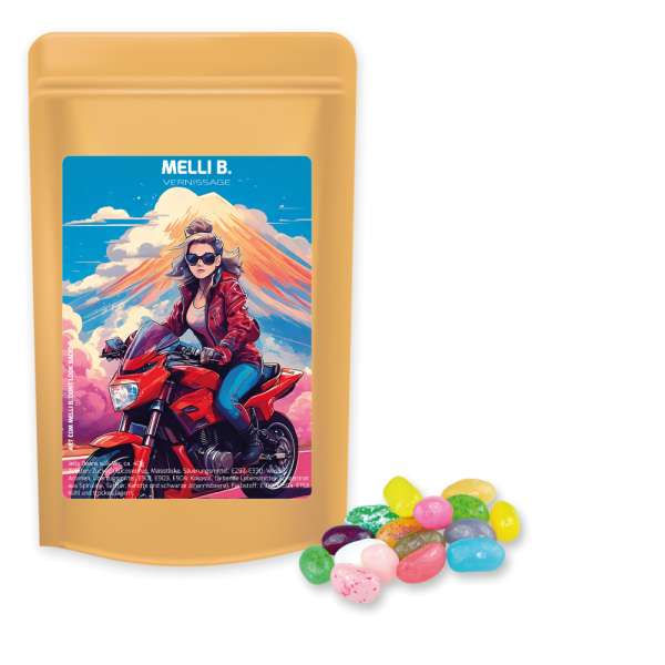 Jelly Beans süß-Mix, ca. 40g, Standbeutel Midi