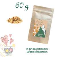 Standbodenbeutel Medium, Kraftpapier, Inhalt 60 g