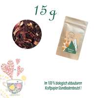 Standbodenbeutel Mini, Kraftpapier, Inhalt 15 g