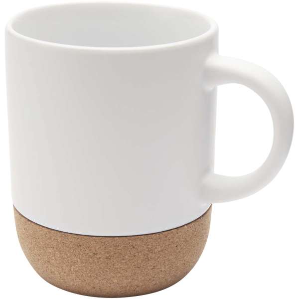 Billie 300 ml Sublimation Keramiktasse mit Korkdetails