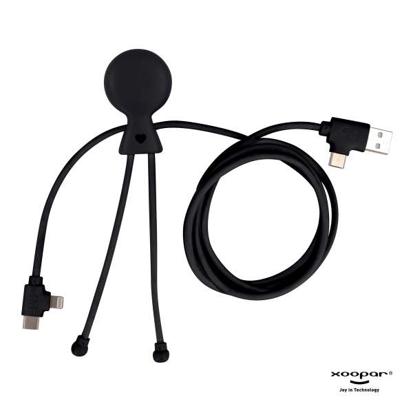 Xoopar Mr. Bio Long Power Delivery Cable with data transfer