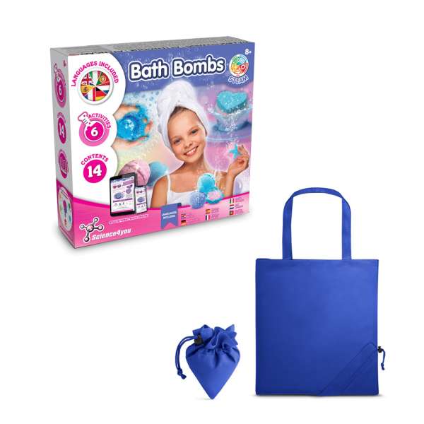 Bath Bombs Kit V Lernspiel lieferung inklusive einer faltbaren geschenktasche aus 190T