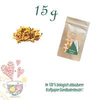 Standbodenbeutel Mini, Kraftpapier, Inhalt 15 g