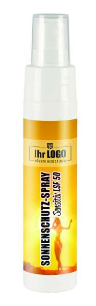 Sonnenschutzspray "Sensitiv" LSF 50 in 50 ml Sprayflasche "Slim"