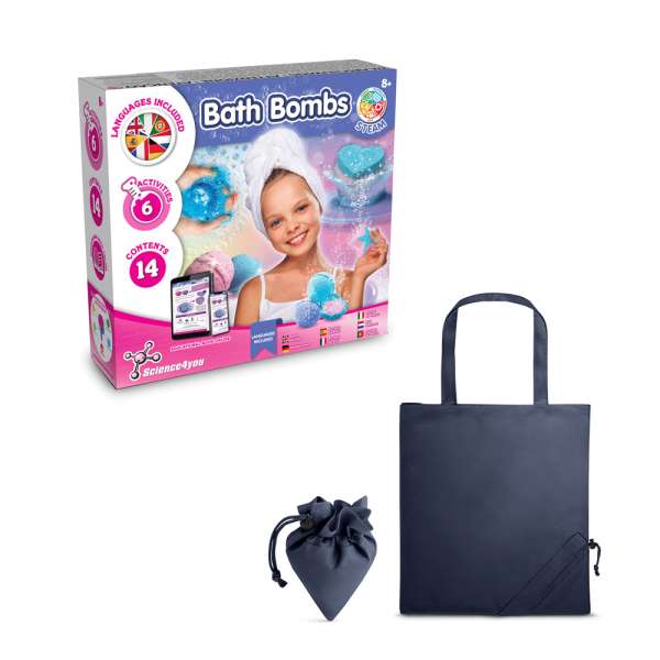 Bath Bombs Kit V Lernspiel lieferung inklusive einer faltbaren geschenktasche aus 190T