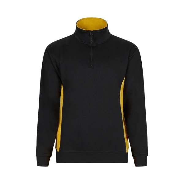 VL SVAROG Zweifarbiges Frottee-Sweatshirt (260 g / m²), aus Polyester (65 %) und Baumwolle (35 %)