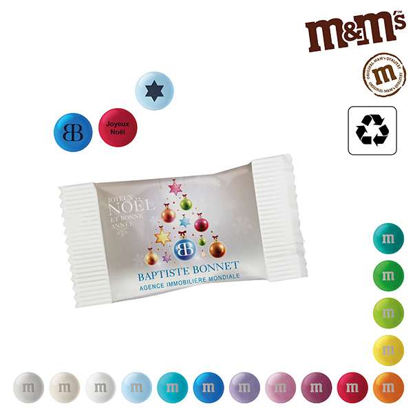 Personalisierte M&M'S® im Papiertütchen, 7 g