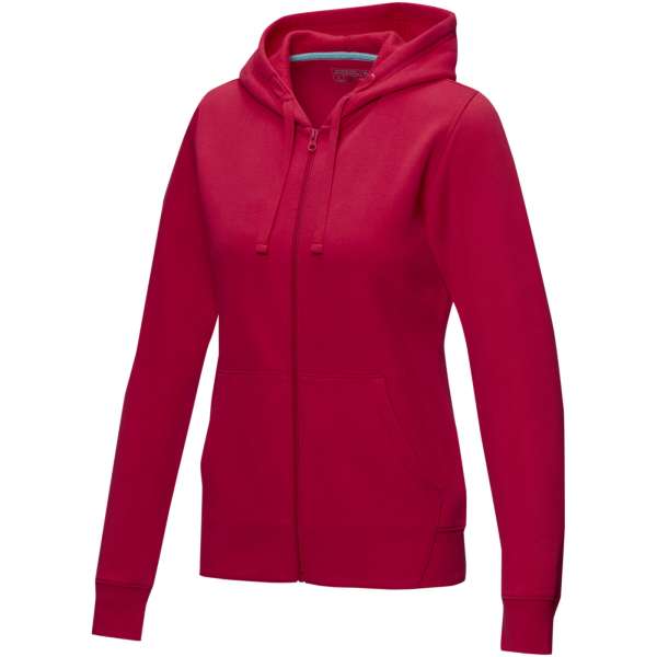 Ruby Hoodie mit durchgehendem Reißverschluss aus Bio-Material für Damen