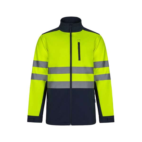 VL HESTIA Zweifarbige Softshell-Jacke (280 g / m²) aus Polyester (96 %) und Elastan (4 %)