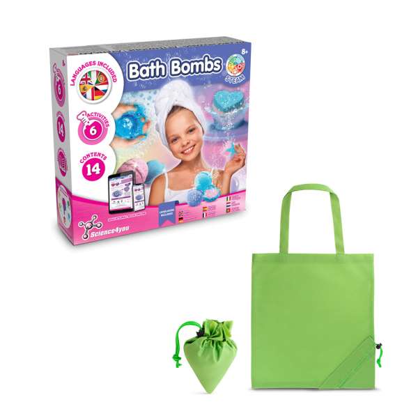 Bath Bombs Kit V Lernspiel lieferung inklusive einer faltbaren geschenktasche aus 190T