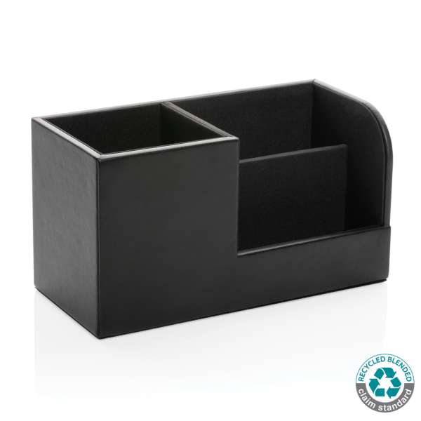 Swiss Peak RCS recycelter PU Desk organizer