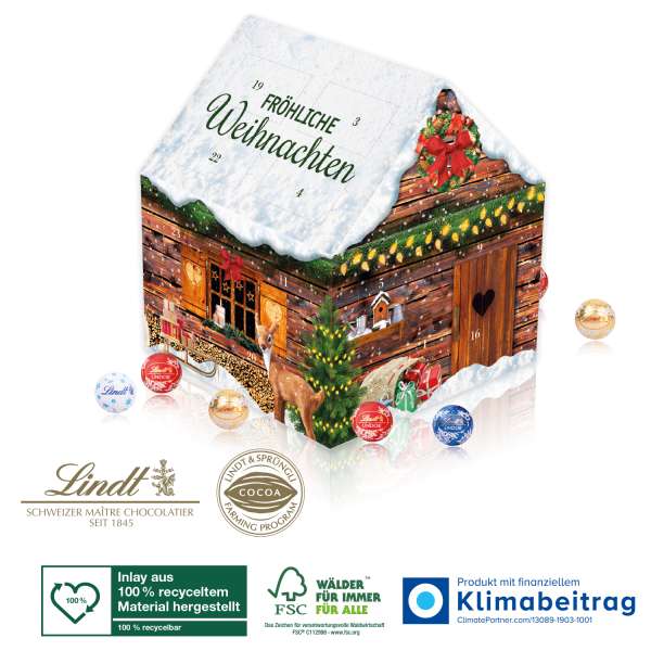 Adventskalender Lindt "Weihnachtshaus"