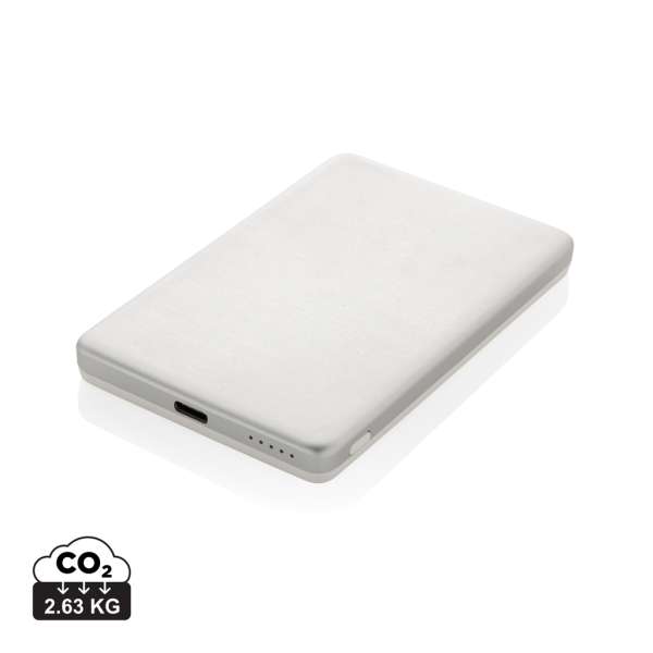 Orion 5.000mAh 5W magnetische Powerbank aus RCS rec. Alu