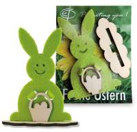 Hase mit Lasergravur