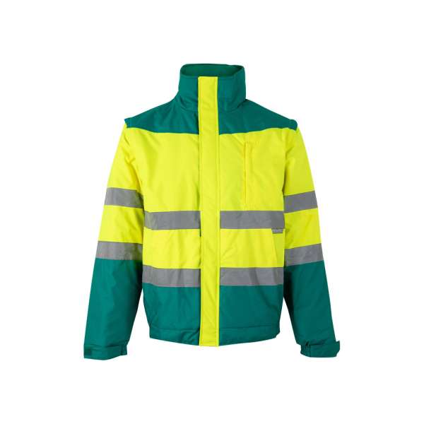 VL JUPITER LARGE Zweifarbige Steppjacke (180g / m²) aus Polyester (100%) mit PU-Beschichtung