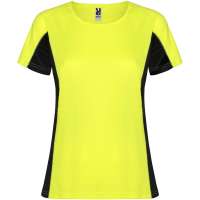 Fluor Yellow, schwarz