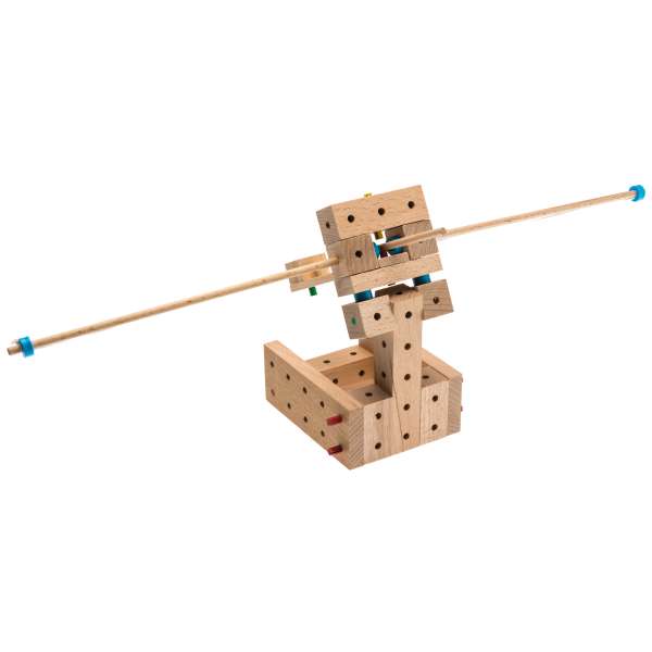 Matador Catapults Explorer (56 Teile) Holz-Konstruktionsbaukasten