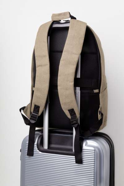 Recycelten Canvas Rucksack Rebyss Back