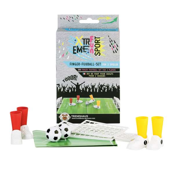 Finger-Fußball-Set 9-tlg.