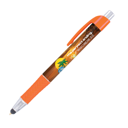 DIA Kugelschreiber Grande Stylus mit Griffzone mit 4c-Druck all over