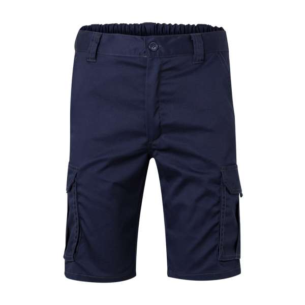 VL HEBE Stretch-Bermudashorts mit mehreren Taschen (240 g / m²), aus Baumwolle (46 %), EME (38 %) un