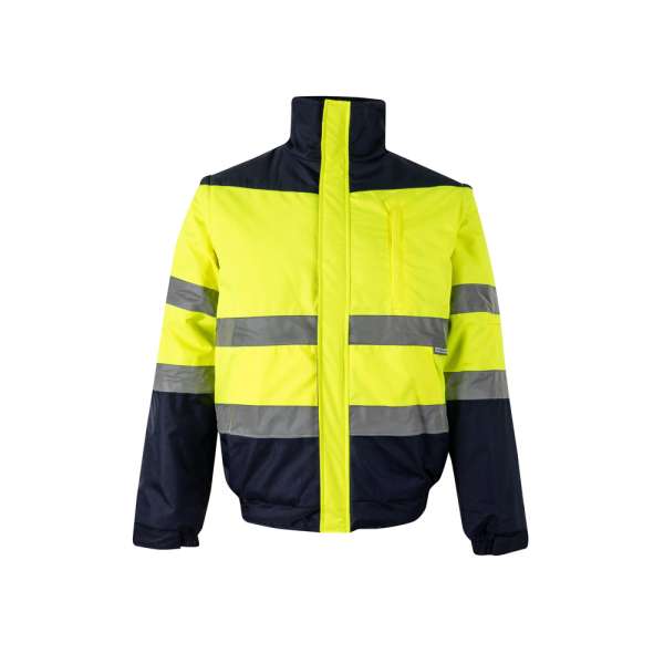 VL JUPITER Zweifarbige Steppjacke (180g / m²) aus Polyester (100%) mit PU-Beschichtung