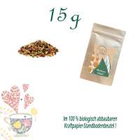 Standbodenbeutel Mini, Kraftpapier, Inhalt 15 g