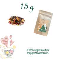 Standbodenbeutel Mini, Kraftpapier, Inhalt 15 g