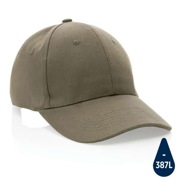 Impact 6 Panel Kappe aus 280gr rCotton mit AWARE™ Tracer