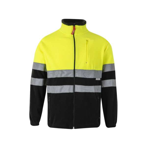 VL EROS Zweifarbige Fleecejacke (280g / m²), aus Polyester (100%)