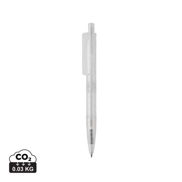 X3 Frosted-Pen aus GRS recyceltem PC