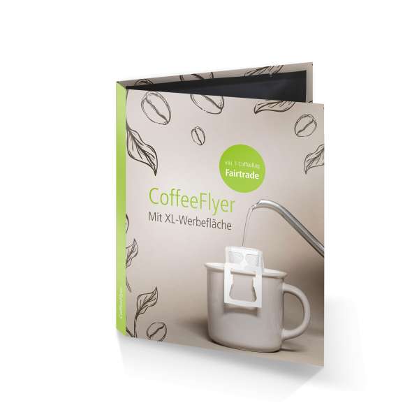 CoffeeFlyer - - schwarz, Individual Design