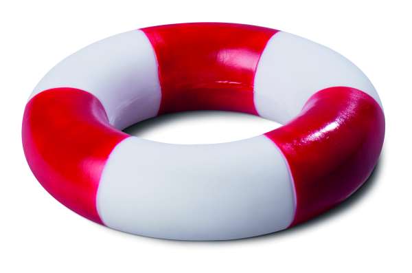 PVC Schwimmring, gestreift