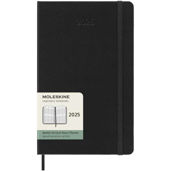 Moleskine Hardcover 12 Monate Wochenkalender L vertikal