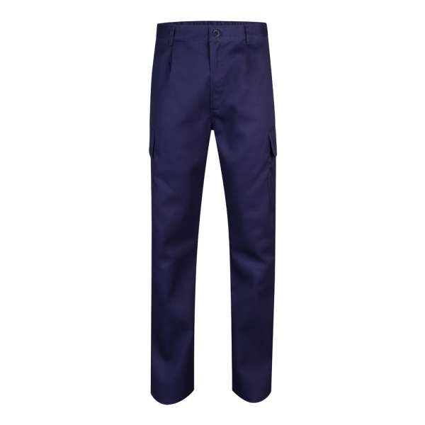 VL AINE Hose aus Twill mit mehreren Taschen (190 g / m²), aus Baumwolle (20%) und Polyester (80%)