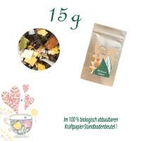 Standbodenbeutel Mini, Kraftpapier, Inhalt 15 g