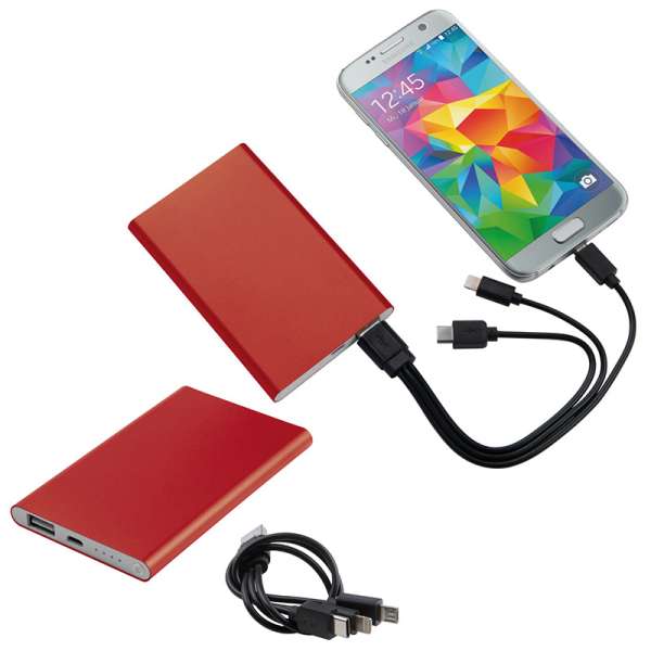 Metallpowerbank 4.000mAh Lieto