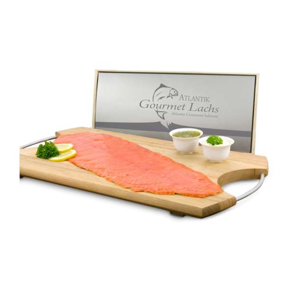 Geschenkartikel / Präsentartikel: Lachs-Geschenk: Gourmet