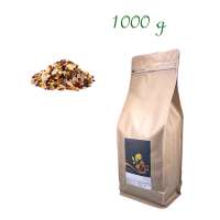 Bulk-Pack Flachbodenbeutel, Kraftpapier, Inhalt 1000 g