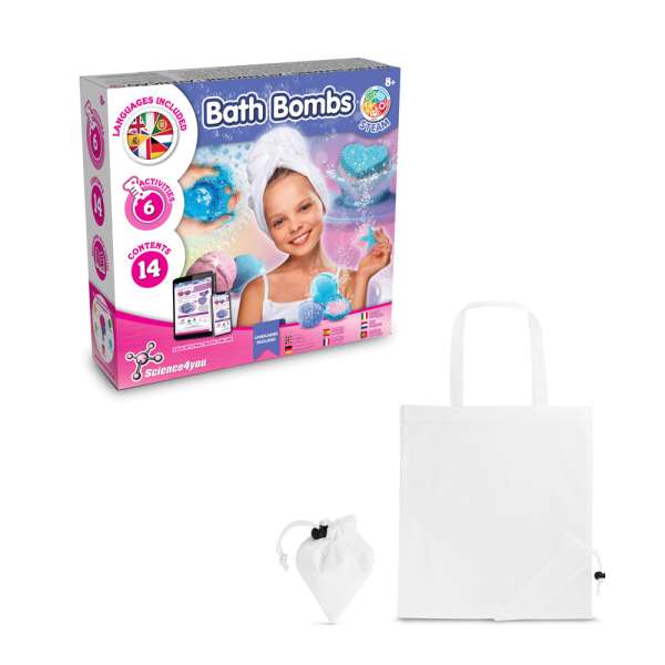 Bath Bombs Kit V Lernspiel lieferung inklusive einer faltbaren geschenktasche aus 190T