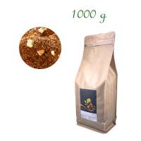 Bulk-Pack Flachbodenbeutel, Kraftpapier, Inhalt 1000 g