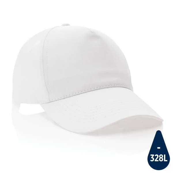 Impact 5 Panel Kappe aus 190gr rCotton mit AWARE™ Tracer